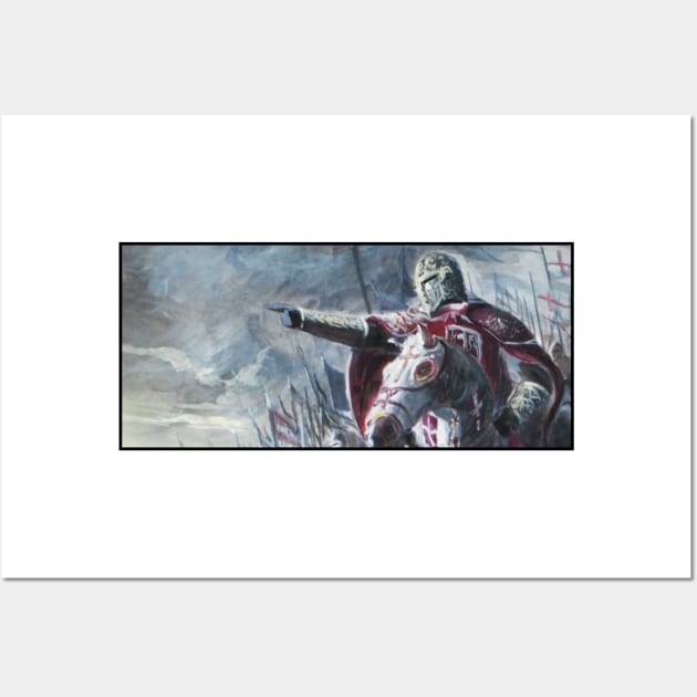 Crusader (Knights Templar) Wall Art by Disocodesigns